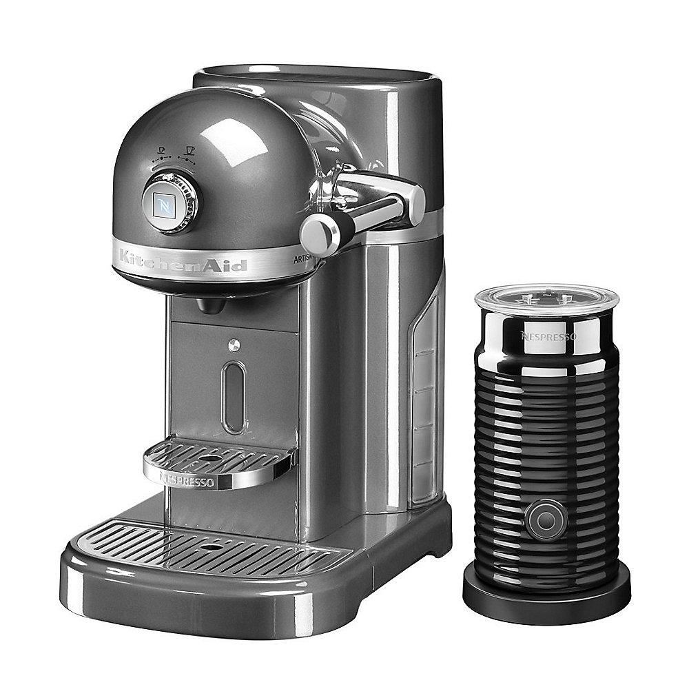 KitchenAid ARTISAN 5KES0504EMS/4 Kapselmaschine Nespresso medallion silber