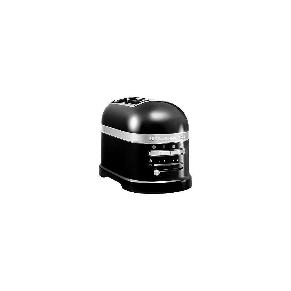 KitchenAid Artisan 5KMT2204E 2-Scheiben Toaster 1250 Watt onyx schwarz