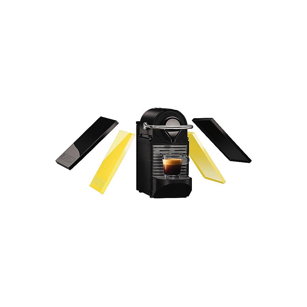 Krups XN 3020 Nespresso Pixie Clips Black & Electric Lemon