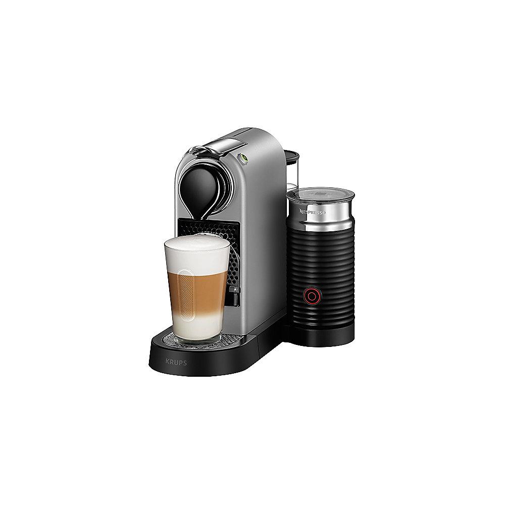 Krups XN 760B Nespresso CitiZ&Milch Silber