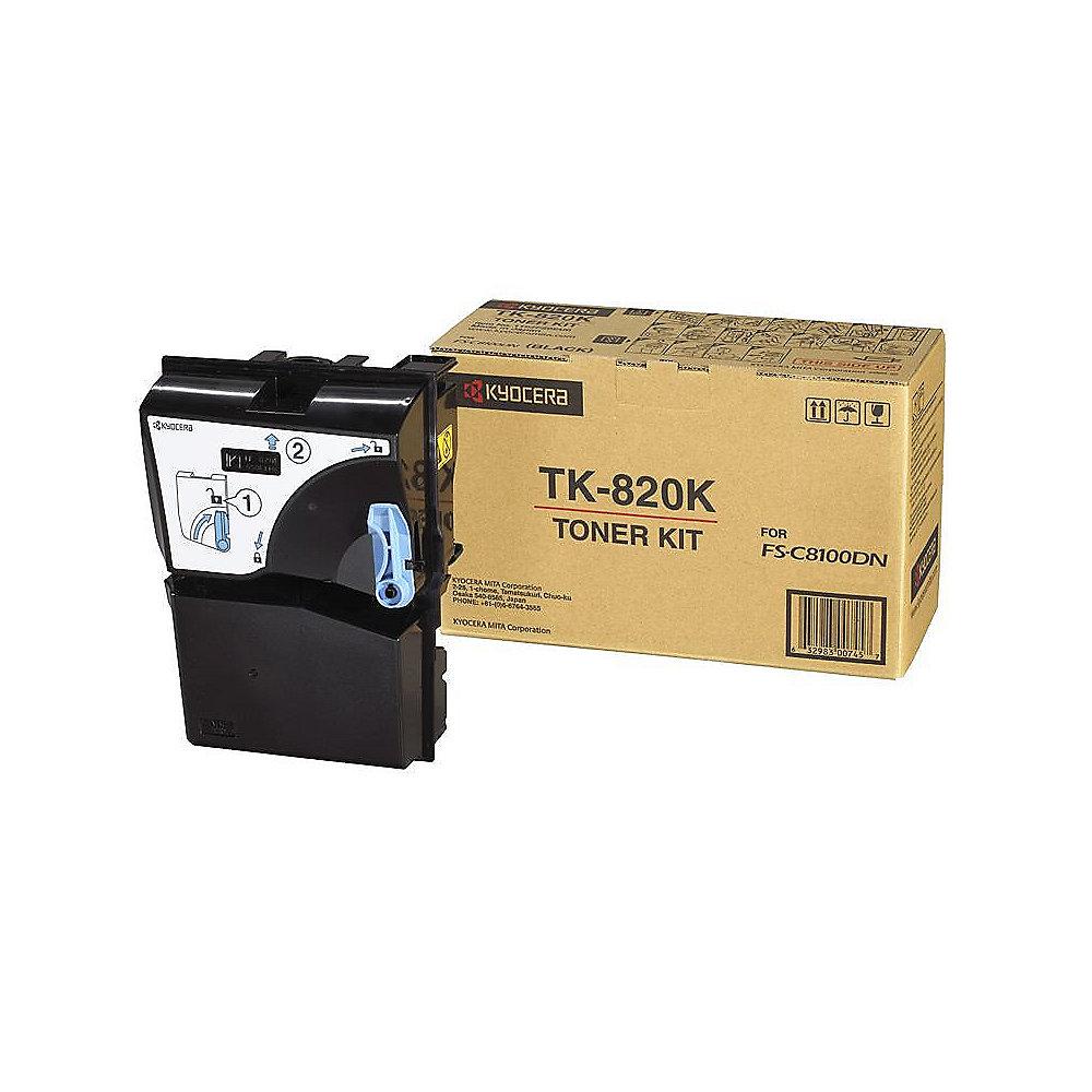 Kyocera 1T02HP0EU0 Toner schwarz TK 820K
