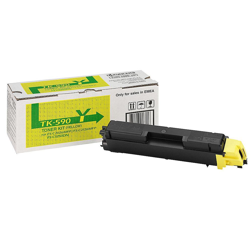 Kyocera 1T02KVANL0 Toner gelb TK-590Y