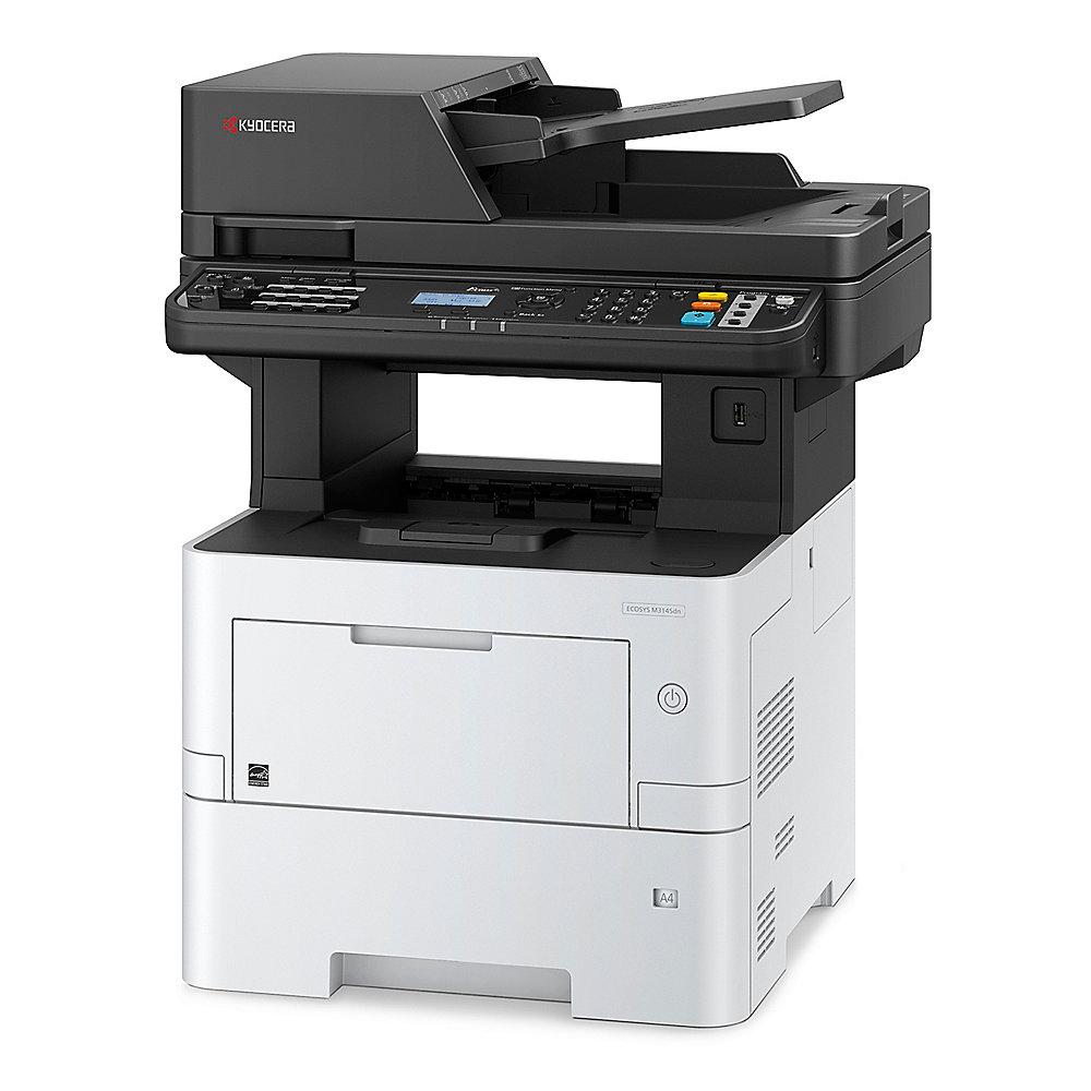 Kyocera ECOSYS M3145dn/KL3 S/W-Laserdrucker Scanner Kopierer LAN