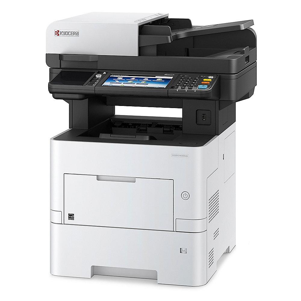 Kyocera ECOSYS M3655idn/KL3 S/W-Laserdrucker Scanner Kopierer Fax LAN