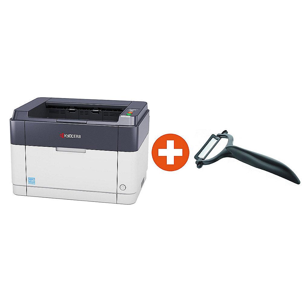 Kyocera FS-1061DN S/W-Laserdrucker LAN   Sparschäler CP-10-NBK