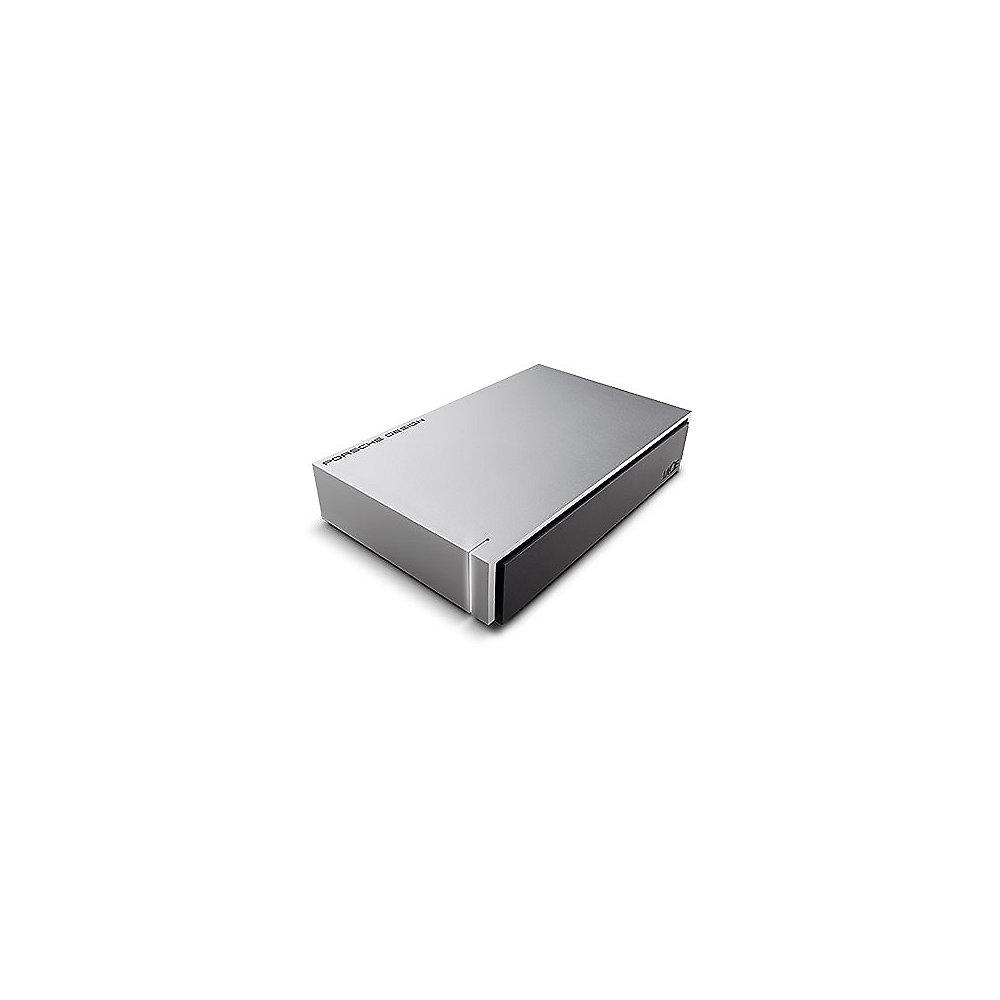 LaCie Porsche Design Desktop Drive P9233 USB 3.0 - 8TB 3.5 Zoll Light Grey