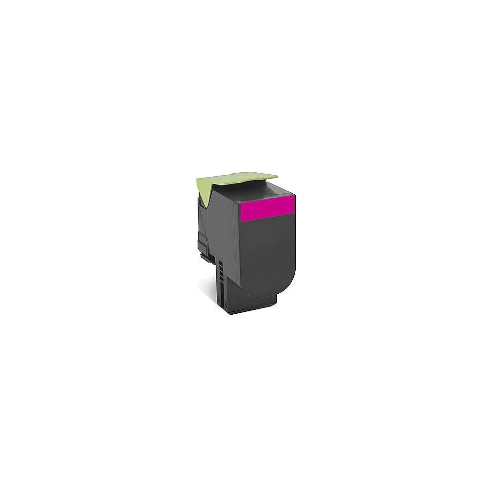 Lexmark 702XME Tonerkasette Magenta für ca. 4.000 Seiten