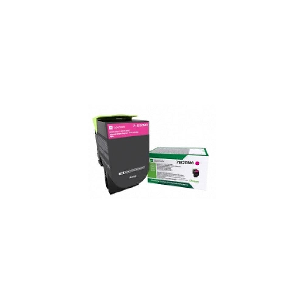 Lexmark 71B20M0 Rückgabe-Tonerkasette Magenta 2.300 Seiten
