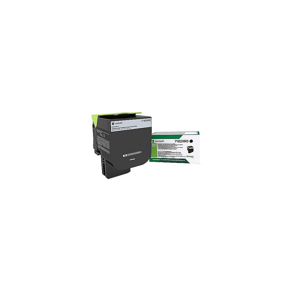 Lexmark 71B2XK0 Rückgabe-Tonerkasette Schwarz 8.000 Seiten