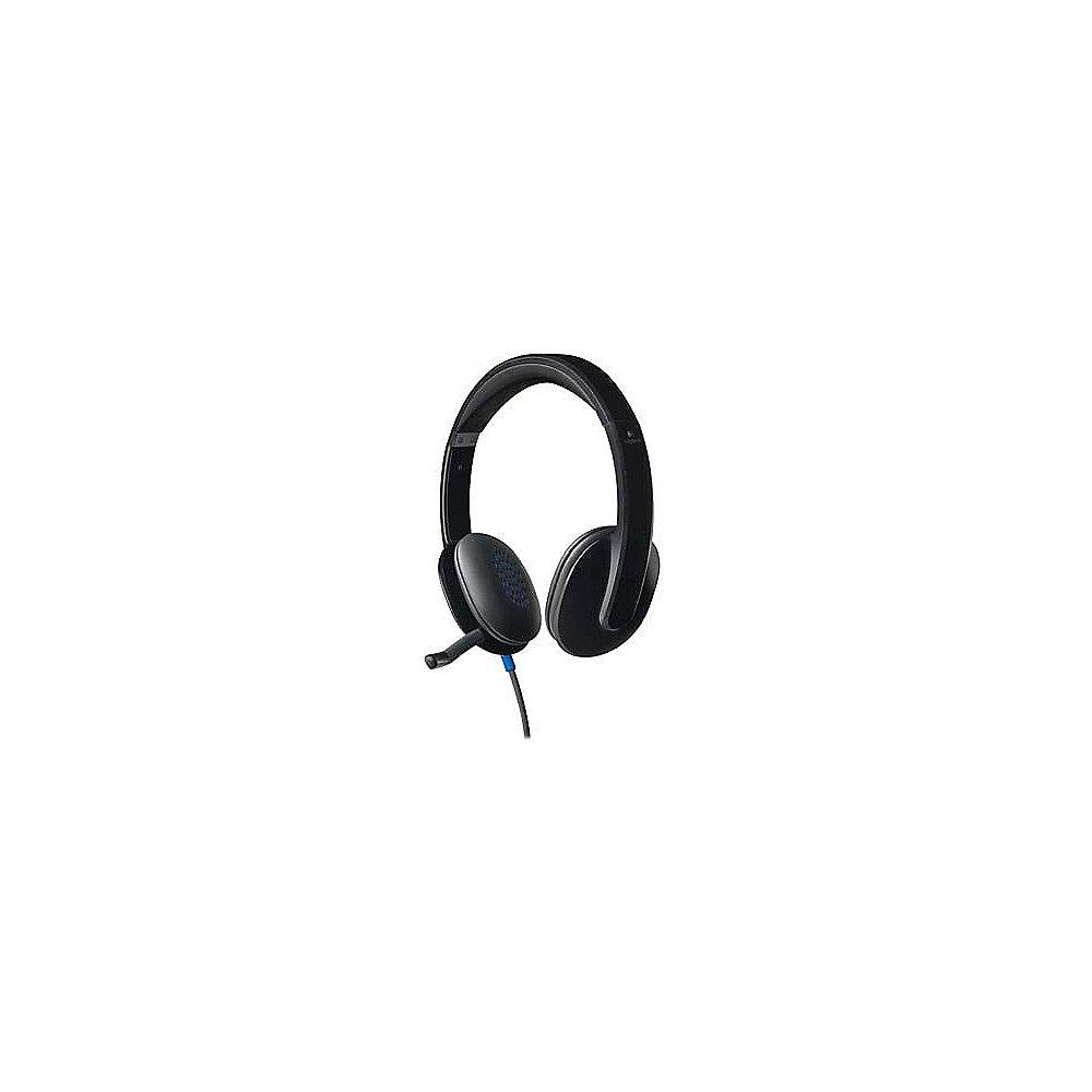 Logitech H540 Kabelgebundenes Beidseitiges Headset Stereo 981-000480