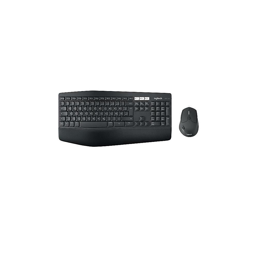 Logitech MK850 Kabellose Ergonomische Desktop Maus-Tastaturkombination US Layout