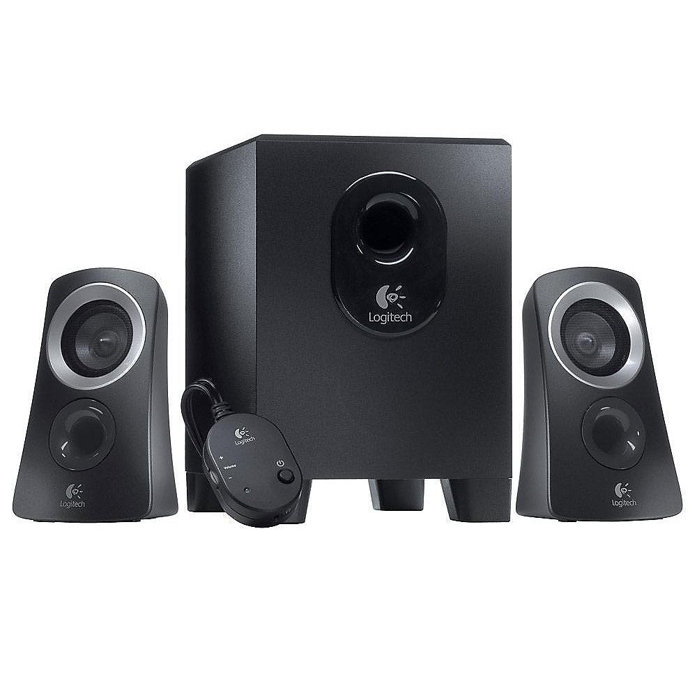 Logitech Z313 2.1 Lautsprechersystem mit Subwoofer 980-000413, Logitech, Z313, 2.1, Lautsprechersystem, Subwoofer, 980-000413