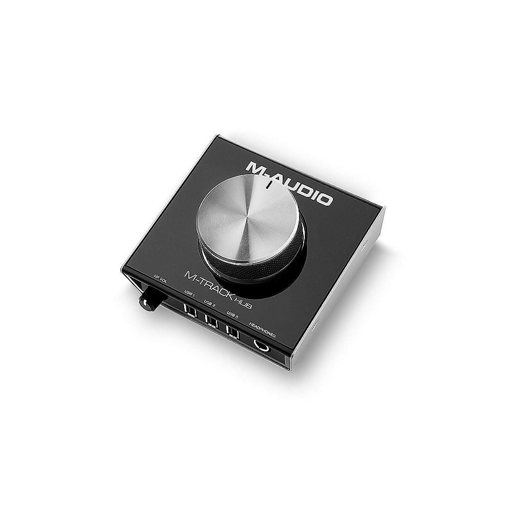 M-Audio M-Track Hub USB Monitoring Interface, M-Audio, M-Track, Hub, USB, Monitoring, Interface