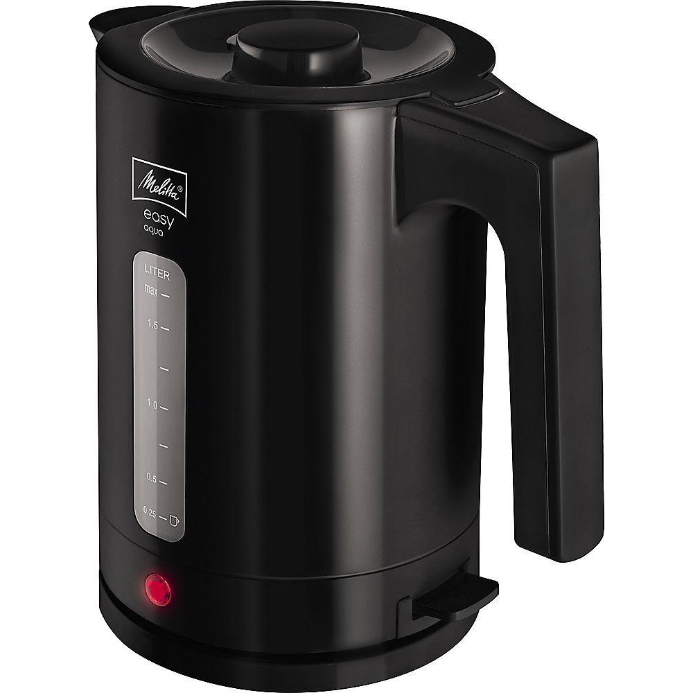 Melitta Easy Aqua 1016-02 Wasserkocher schwarz 1,7 Liter