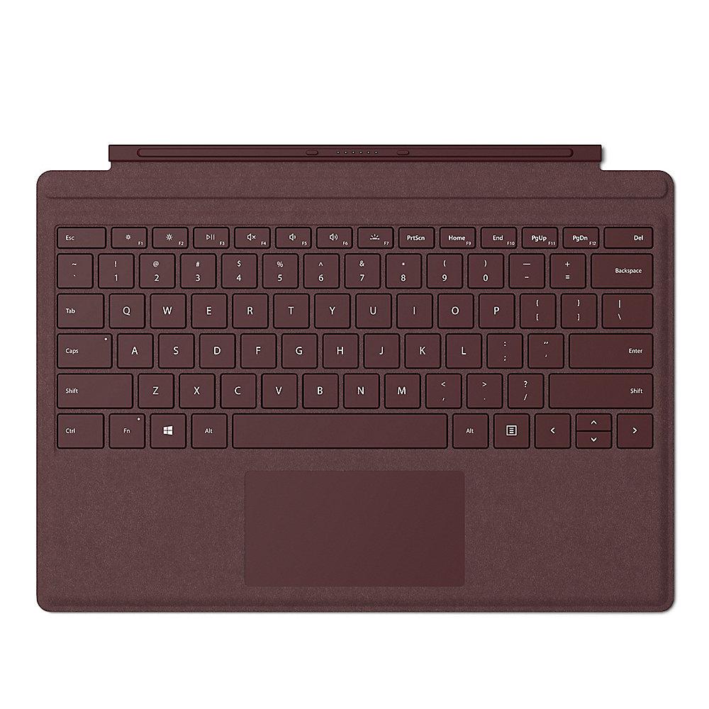 Microsoft Surface Pro Signature Type Cover Bordeaux Rot