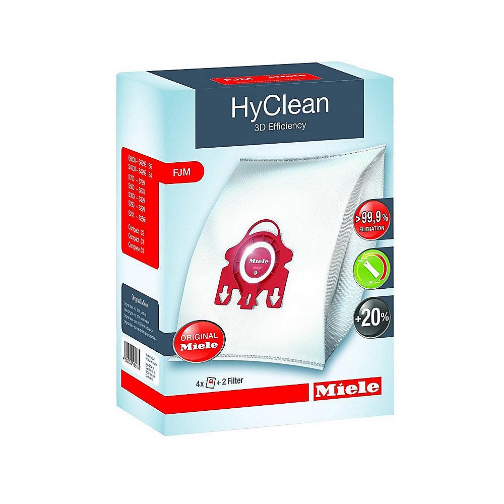 Miele HyClean 3D Efficiency F/J/M Staubbeutel (4er Pack), Miele, HyClean, 3D, Efficiency, F/J/M, Staubbeutel, 4er, Pack,
