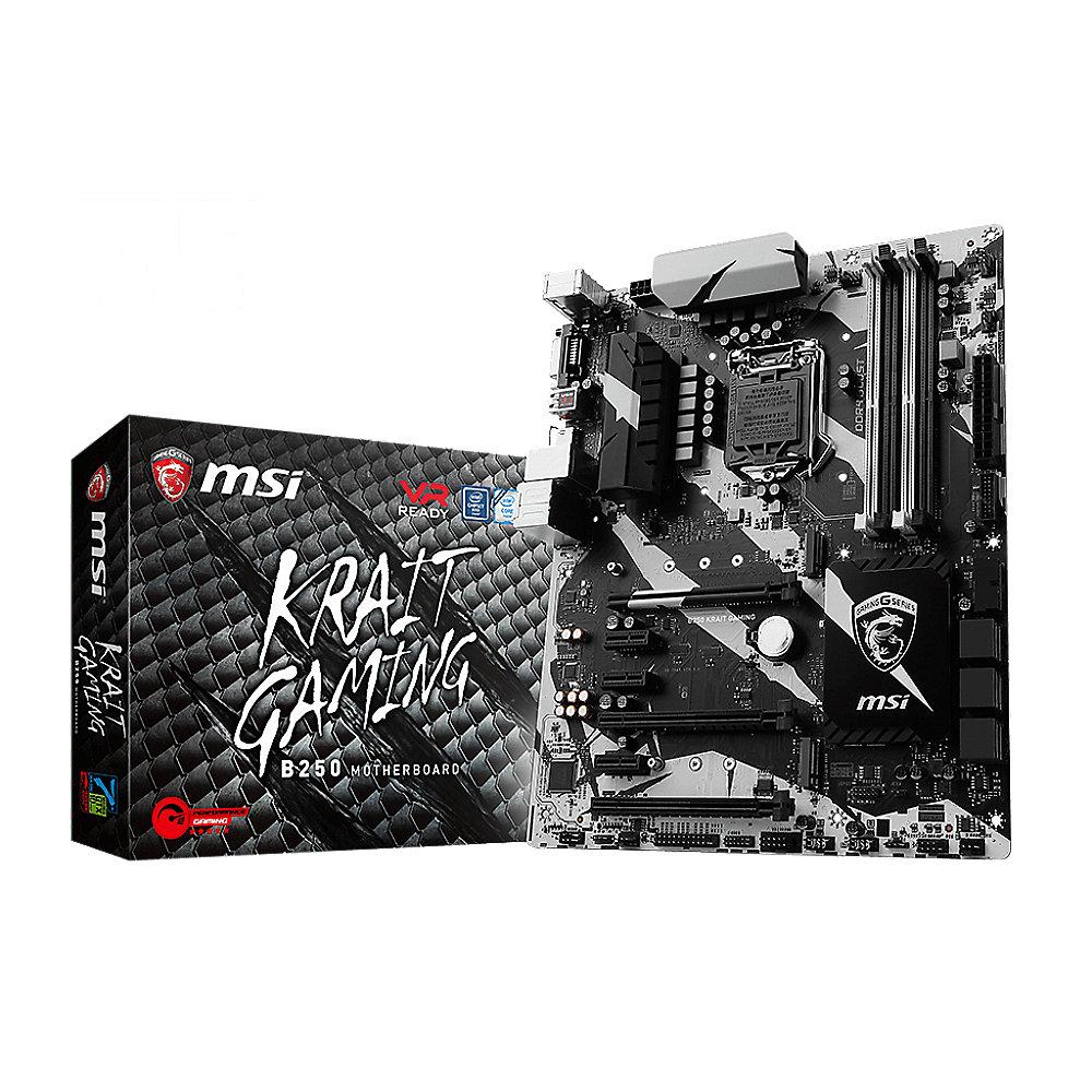 MSI B250 Krait Gaming ATX Mainboard Sockel 1151 (Kabylake)