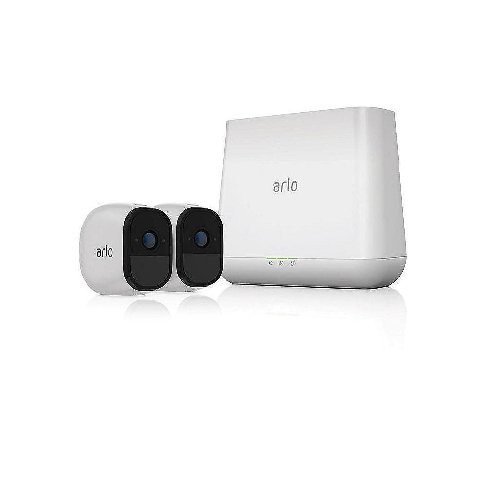 Netgear Arlo Pro VMS4230 Sicherheitssystem 2x HD Kamera & Basisstation Sirene