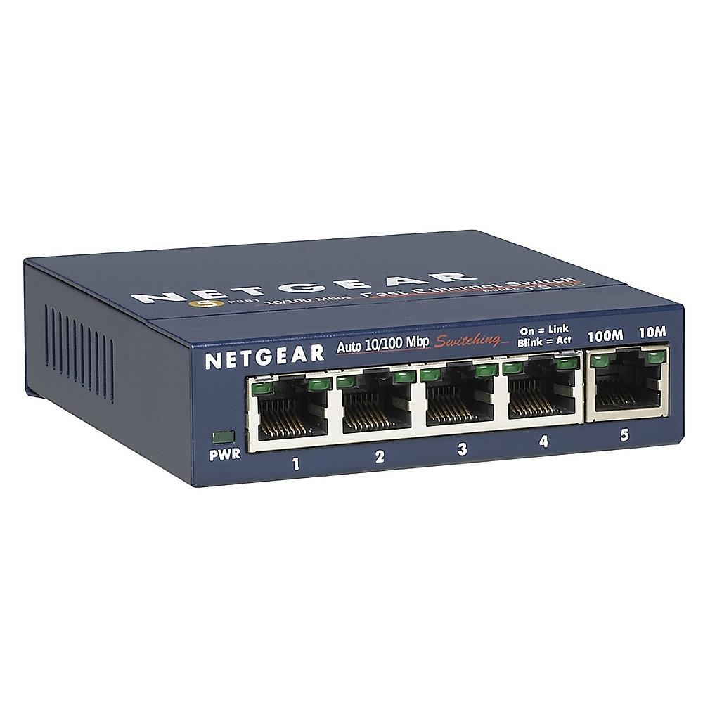 Netgear FS105-300PES ProSafe 5-Port Switch 10/100MBit