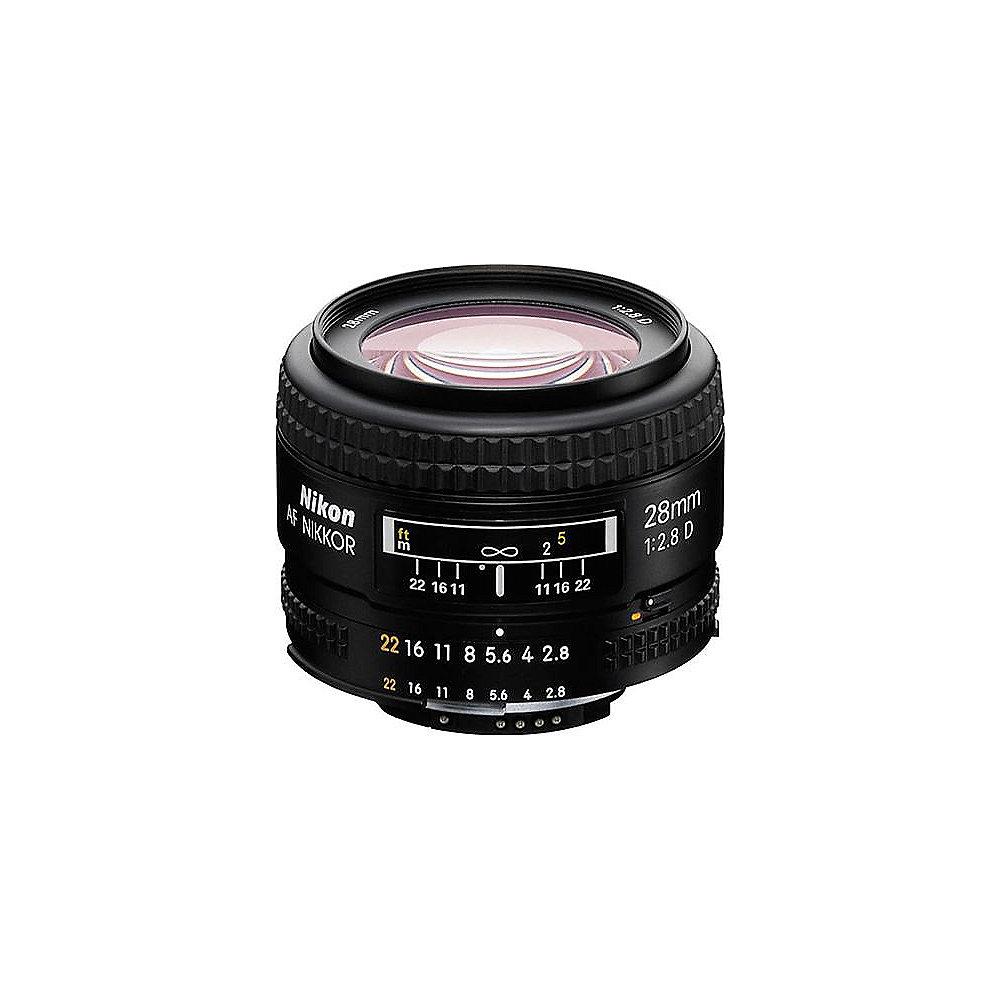 Nikon AF Nikkor 28mm f/2.8 D Weitwinkel Festbrennweite Objektiv