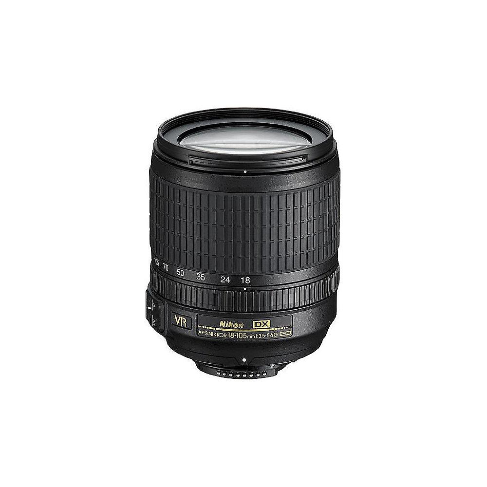 Nikon AF-S DX Nikkor 18-105mm 3.5-5.6G ED VR Reise Zoom Objektiv