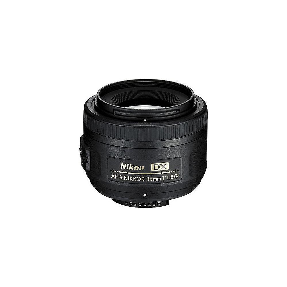 Nikon AF-S DX Nikkor 35mm f/1.8G Portrait Festbrennweite Objektiv