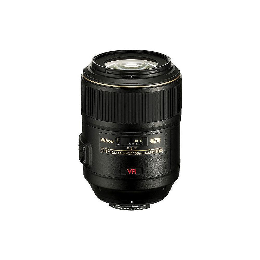 Nikon AF-S Nikkor 105mm f/2.8 G VR Micro Makro Festbrennweite Objektiv