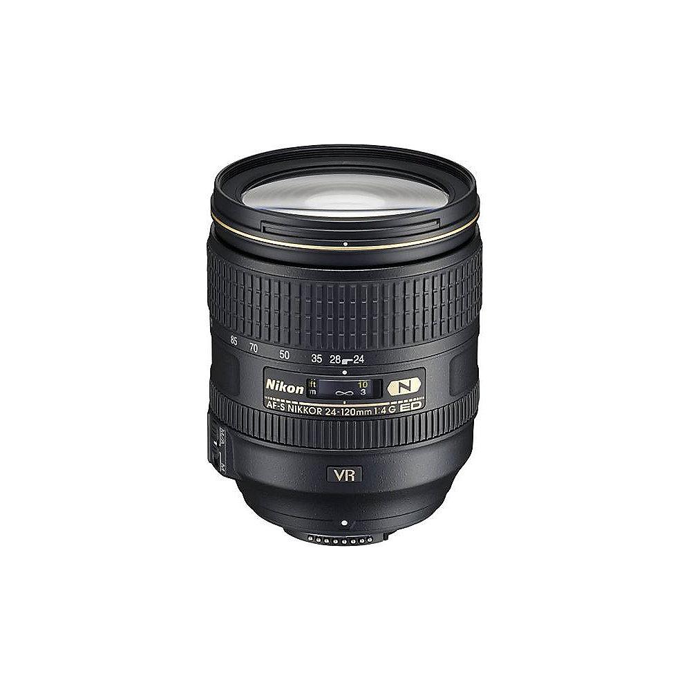 Nikon AF-S Nikkor 24-120mm f/4.0 G ED VR Standard Zoom Objektiv