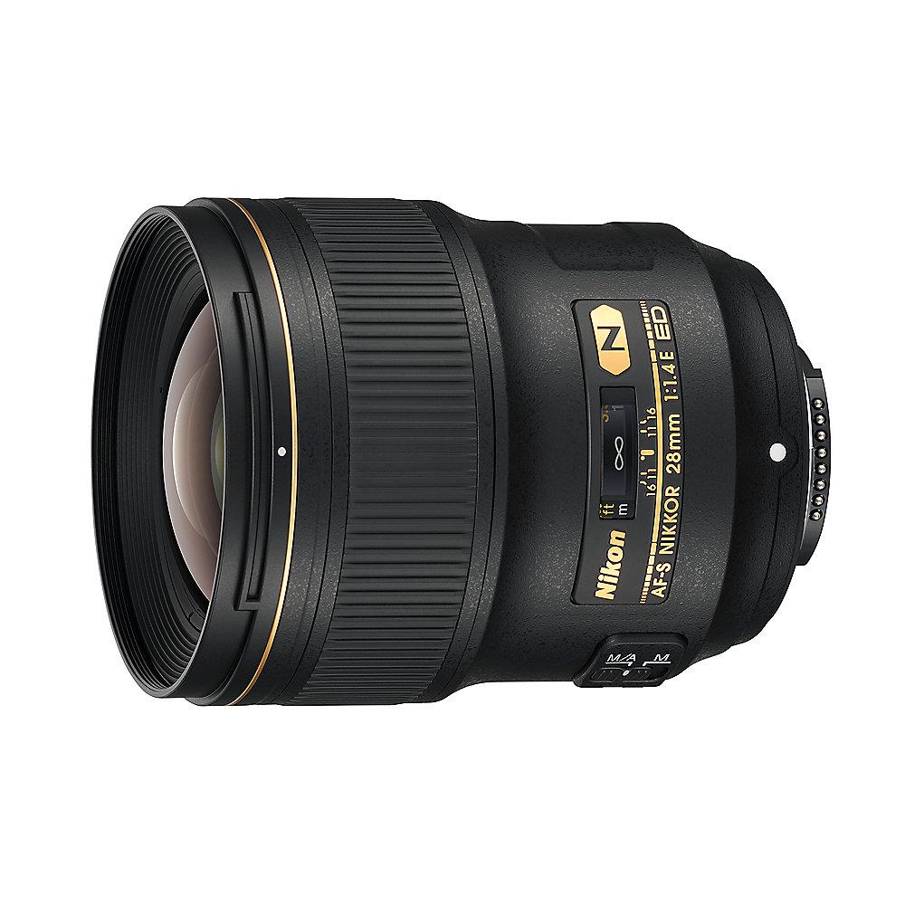 Nikon AF-S Nikkor 28mm f/1.4E ED Festbrennweite Objektiv