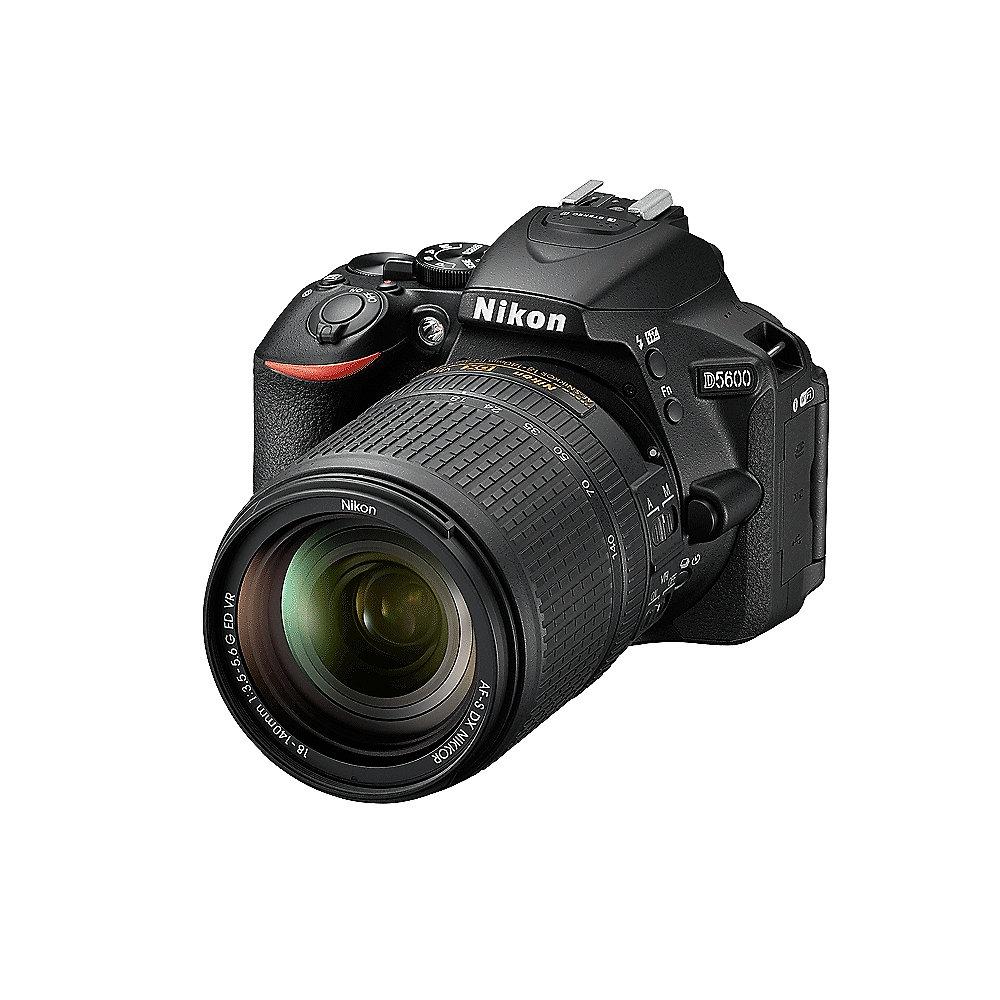 Nikon D5600 Kit AF-S DX 18-140mm f/3.5-5.6 Spiegelreflexkamera