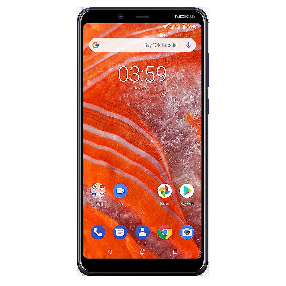 Nokia 3.1 Plus 16GB Dual-SIM blau mit Android One