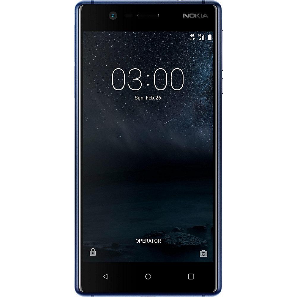 Nokia 3 16GB blau Android™ 7.0 Smartphone