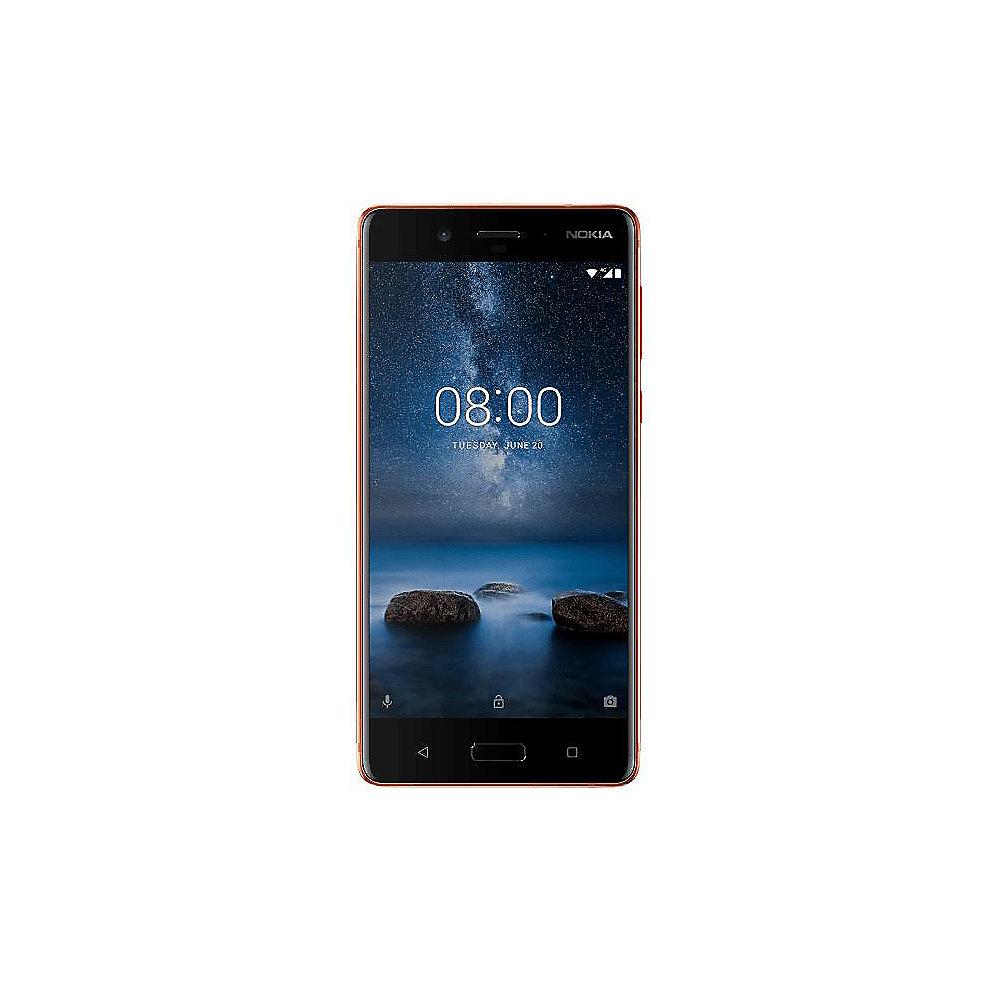 Nokia 8 64GB polished copper Android 7.1 Smartphone