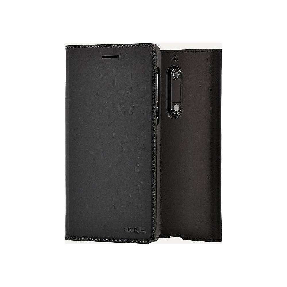 Nokia CP-302 Flip Case für Nokia 5, schwarz
