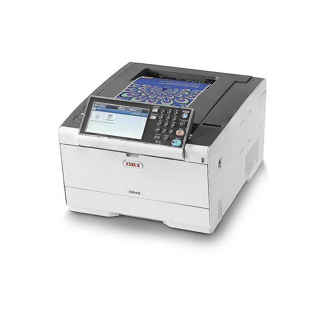 OKI C542dn LED-Farblaserdrucker LAN Duplex