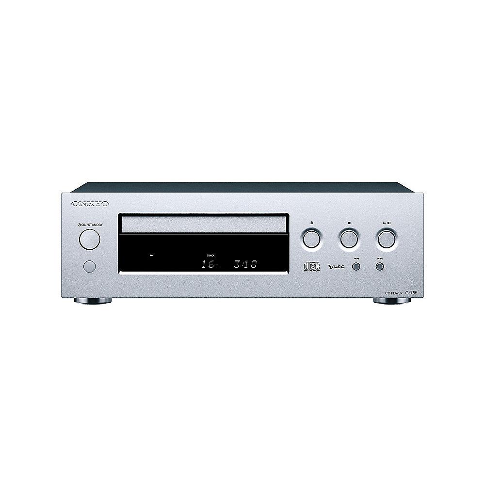 Onkyo C-755-S CD-Player silber Compact-Format, Onkyo, C-755-S, CD-Player, silber, Compact-Format