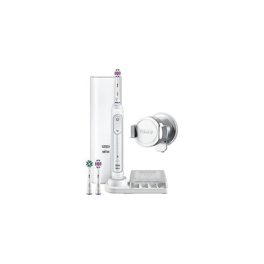 Oral-B Genius 8200 Elektrische Zahnbürste mit Bluetooth weiß