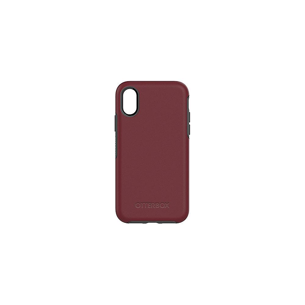 OtterBox Symmetry-Serie Schutzhülle für iPhone X, rot