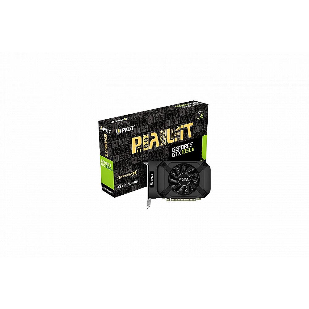 Palit GeForce GTX 1050Ti StormX 4GB GDDR5 Grafikkarte DVI/HDMI/DP, Palit, GeForce, GTX, 1050Ti, StormX, 4GB, GDDR5, Grafikkarte, DVI/HDMI/DP