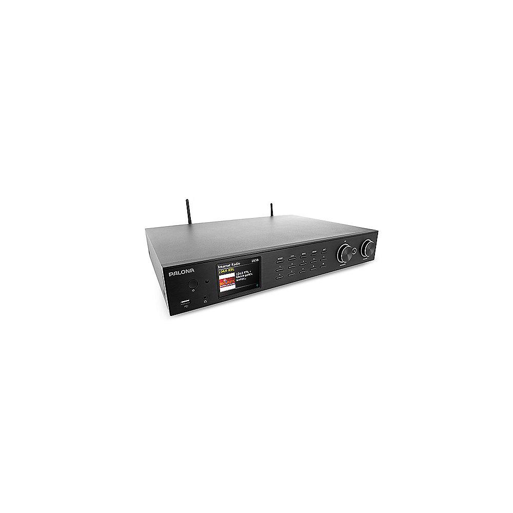 PalonaTuner 190C DAB /FM HiFi-Tuner WLAN BT USB Fernbedienung schwarz