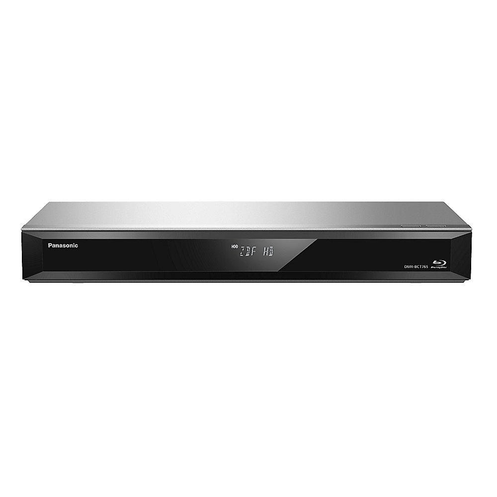 Panasonic DMR-BCT765EG Blu-ray Recorder, 500 GB HDD, DVB-C Twin Tuner silber, Panasonic, DMR-BCT765EG, Blu-ray, Recorder, 500, GB, HDD, DVB-C, Twin, Tuner, silber