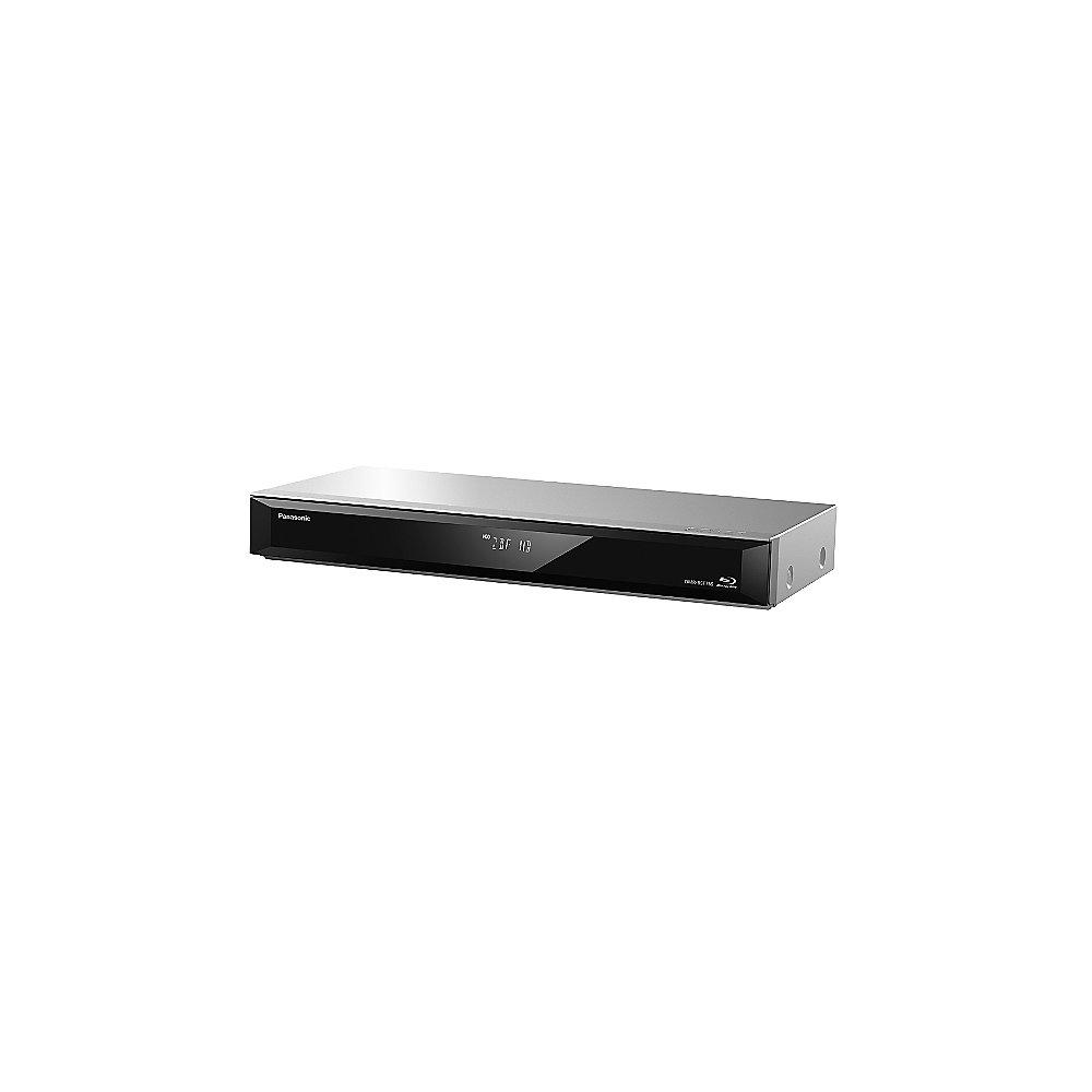 Panasonic DMR-BST765EG Blu-ray Recorder, 500 GB HDD, DVB-S Twin Tuner silber