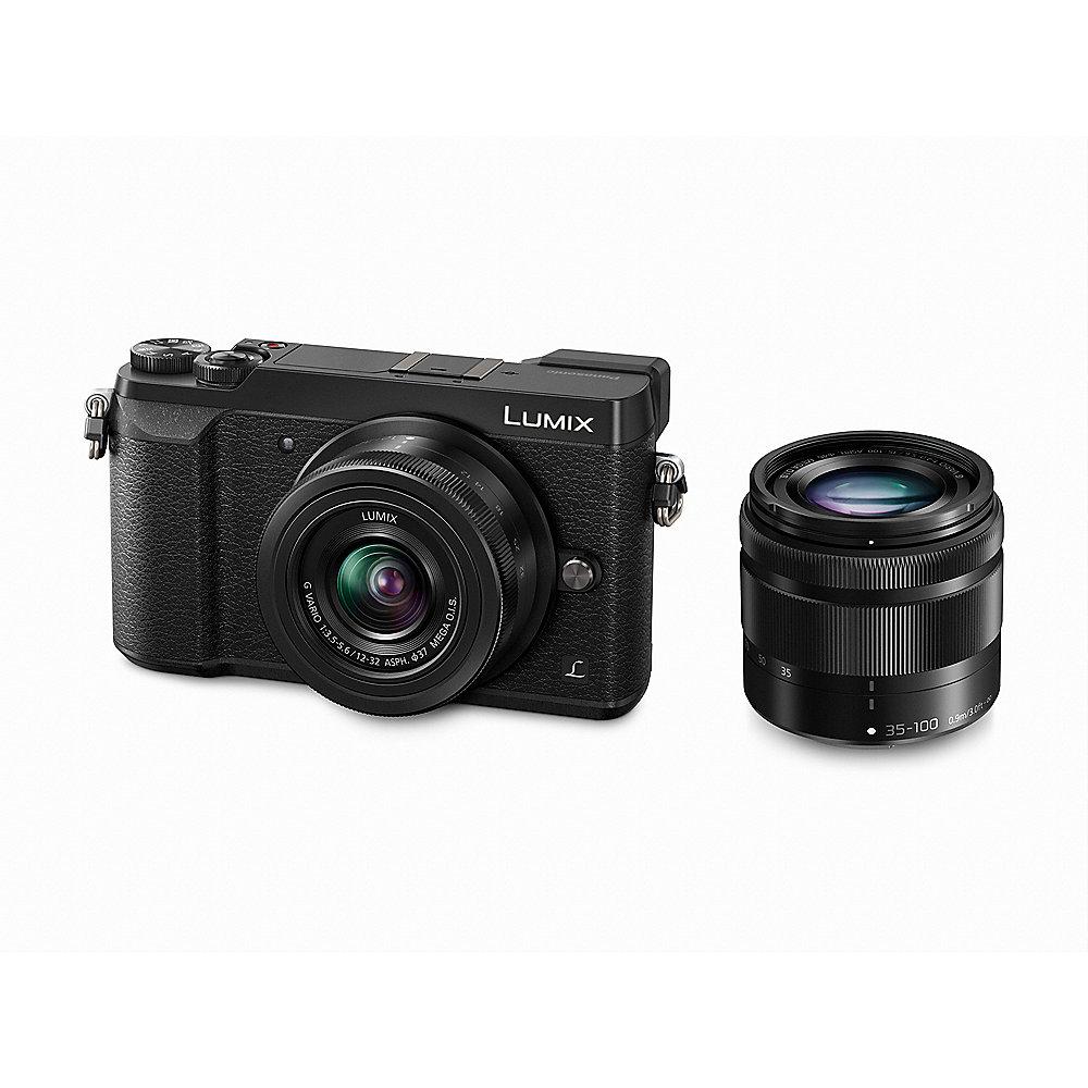 Panasonic Lumix DMC-GX80 Kit 12-32mm   35-100mm Systemkamera