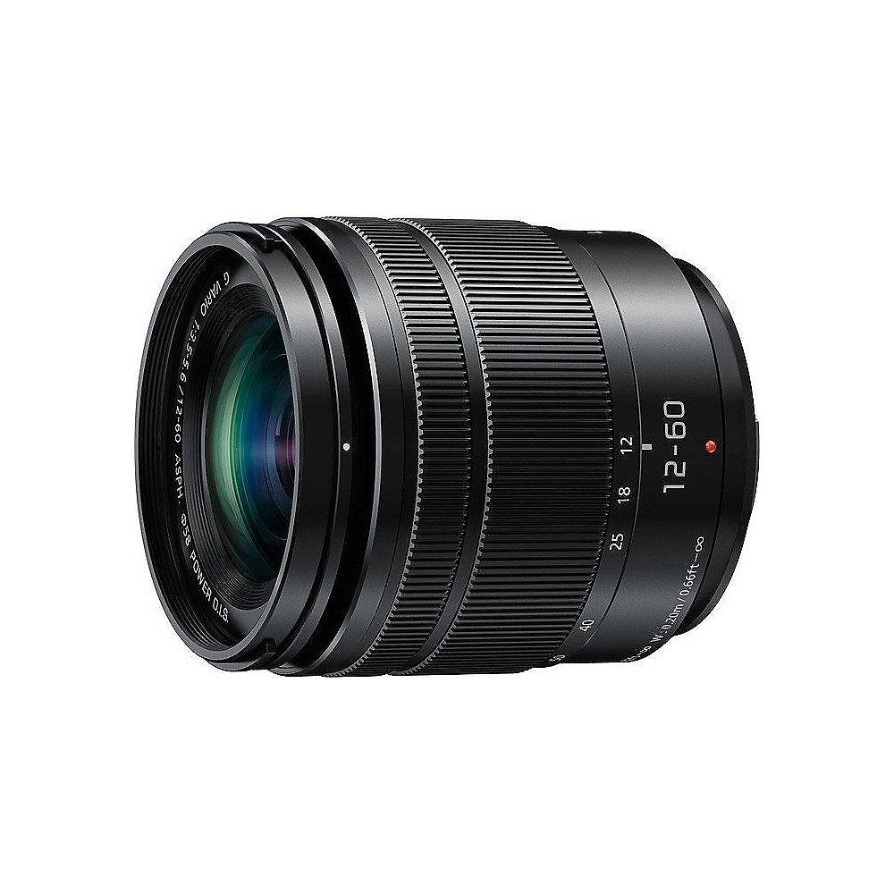 Panasonic Lumix G Vario 12-60mm f/3.5-5.6 Asph./Power OIS Objektiv (H-FS12060E)