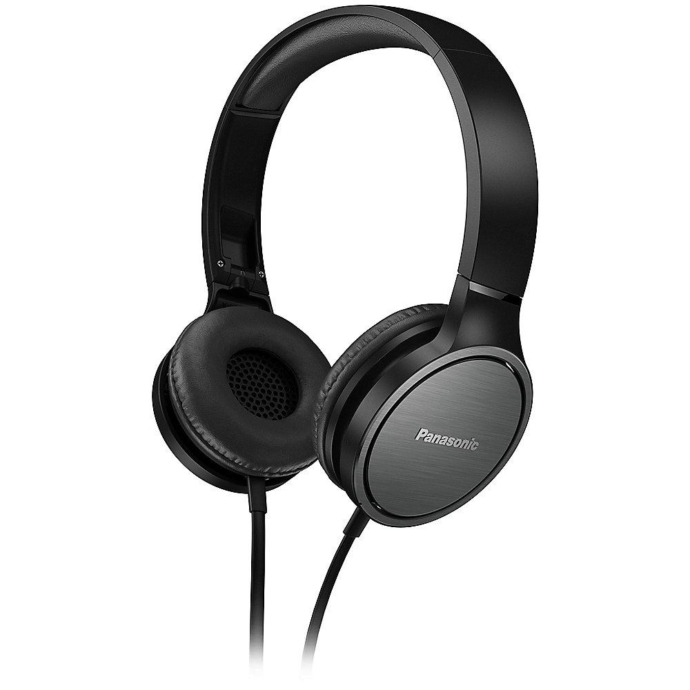 Panasonic RP-HF500ME-K On-Ear Kopfhörer schwarz