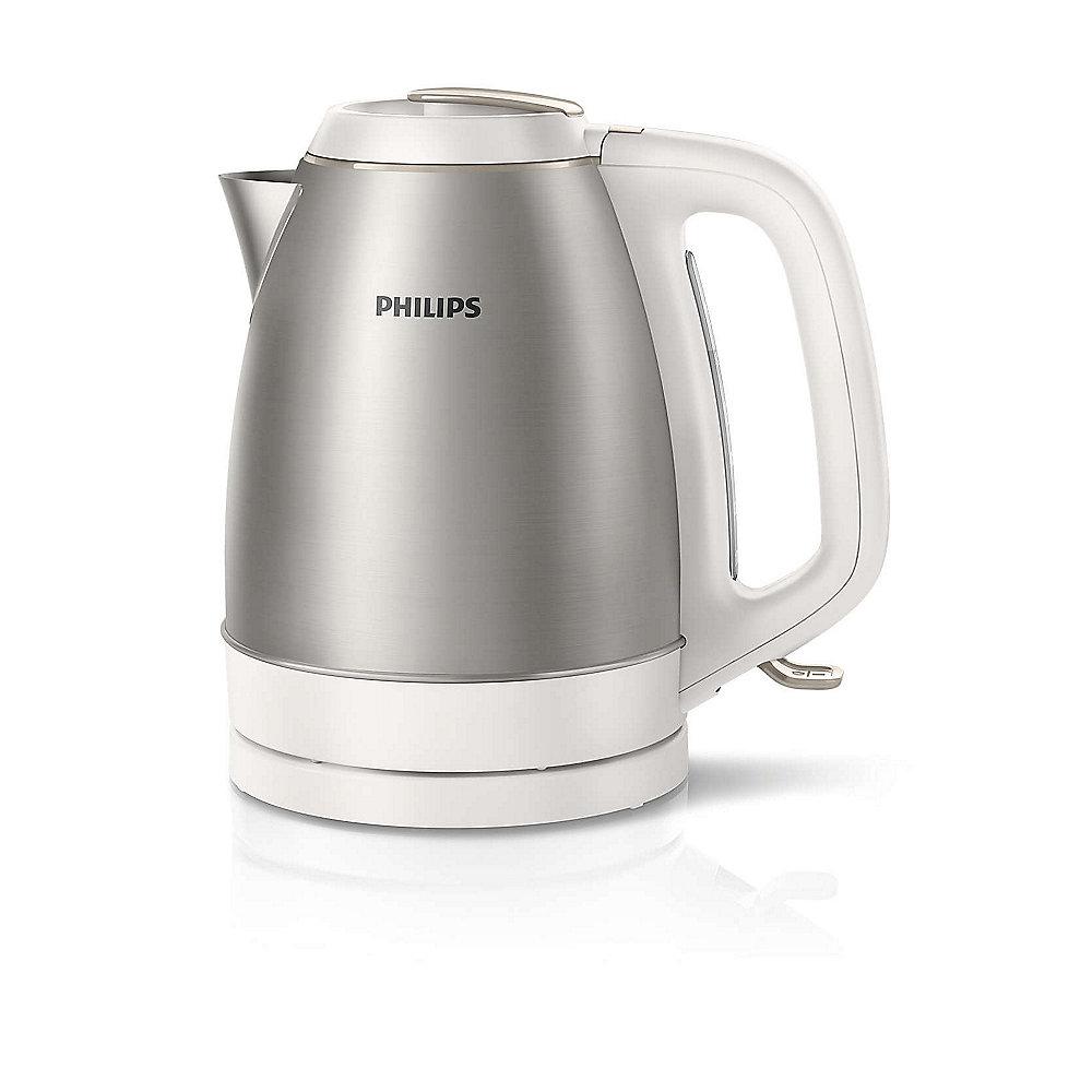 Philips HD9305/00 Wasserkocher 1,5l Edelstahl Weiß