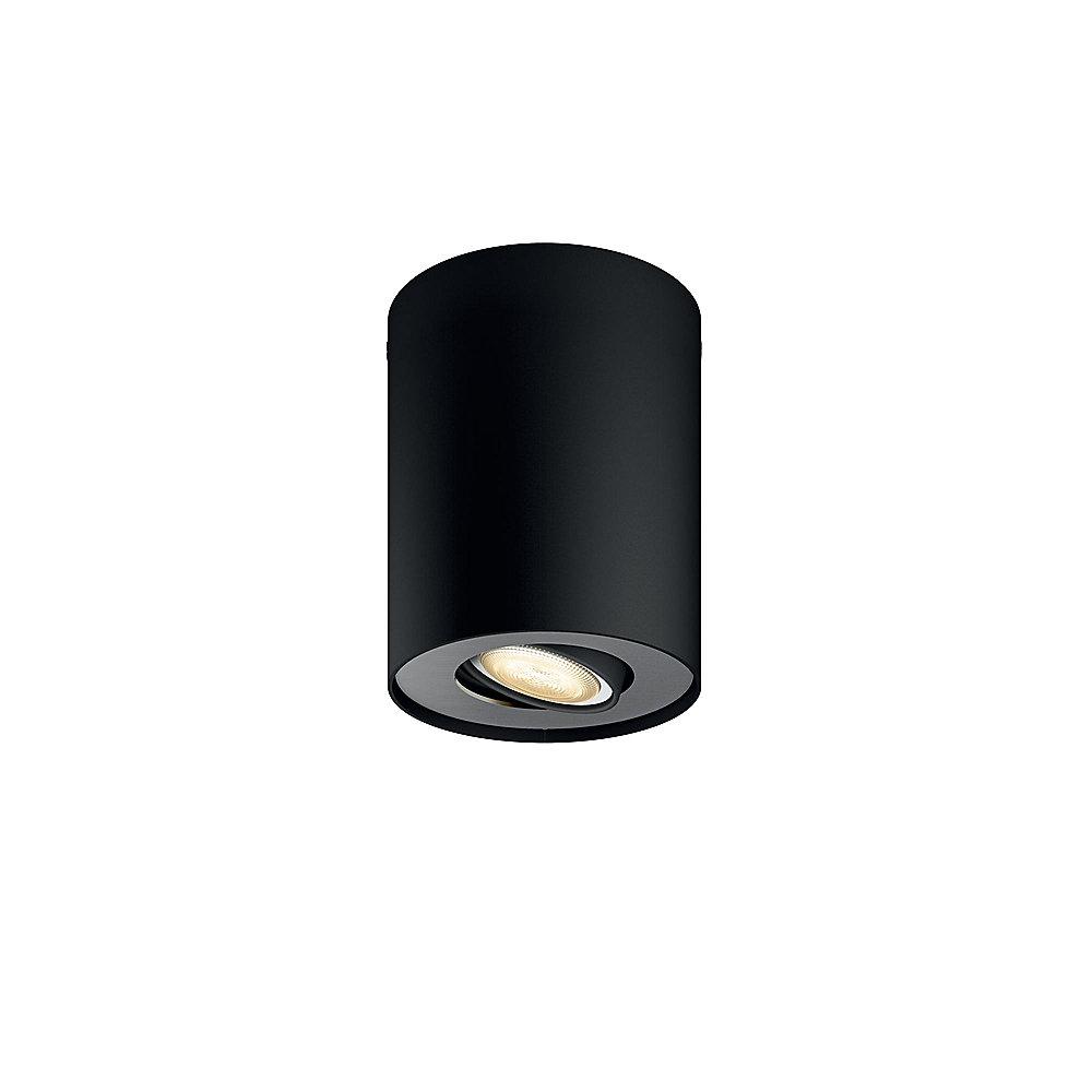 Philips Hue White Ambiance Pillar Deckenspot 1er schwarz inkl. Dimmschalter