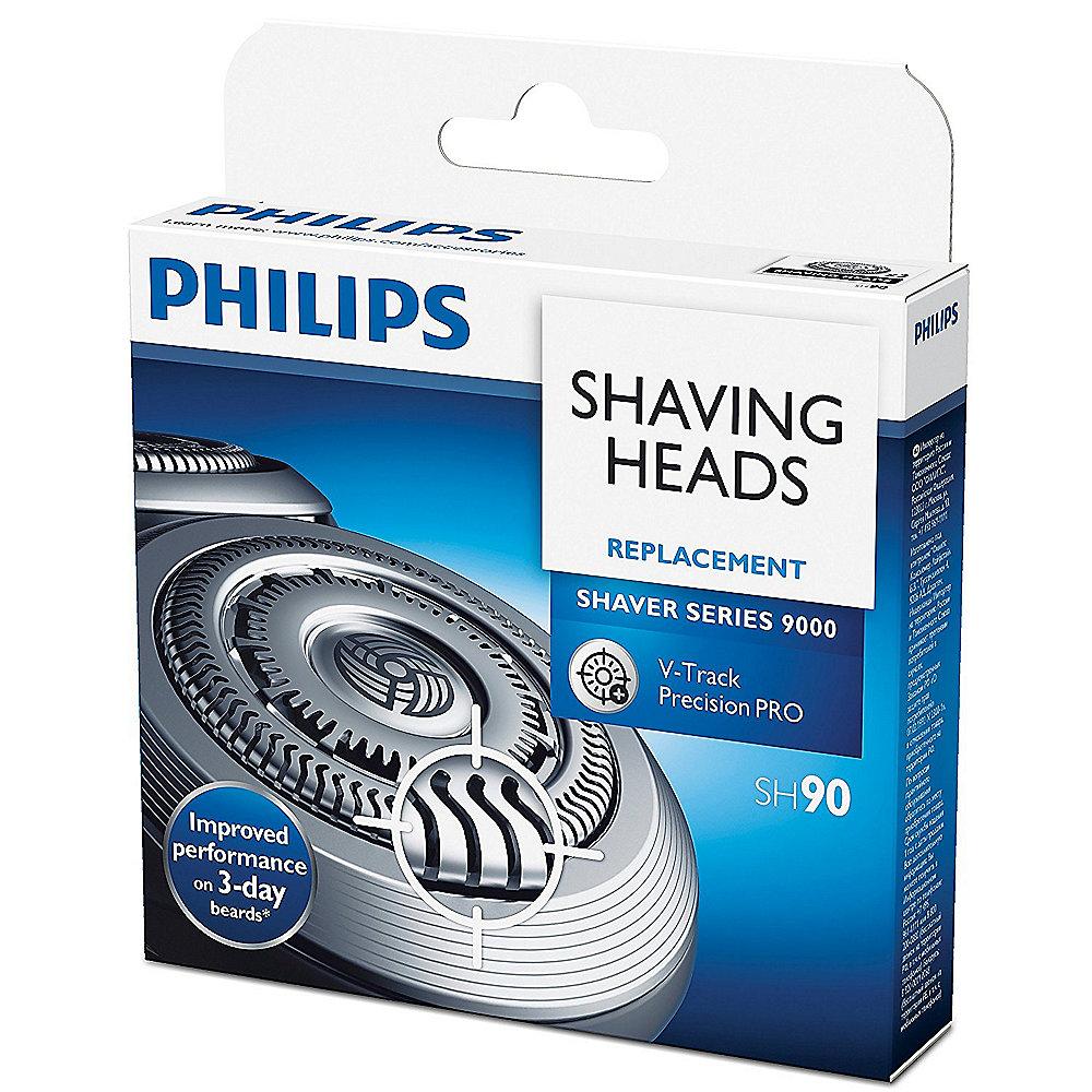 Philips SH90/60 V-Track PRO3 Ersatzscherköpfe für Shaver Series 9000