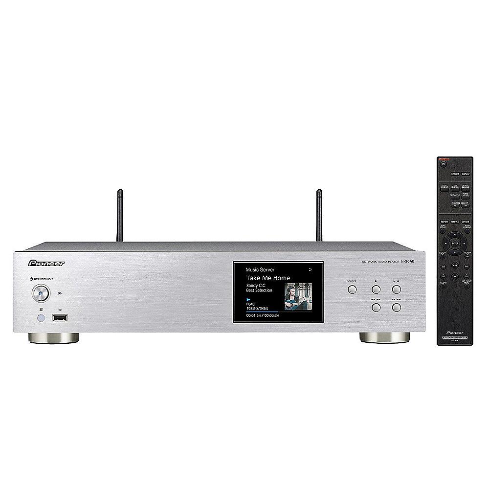 Pioneer N-30AE Pure Audio Netzwerk-Player HiRes USB Multiroom silber