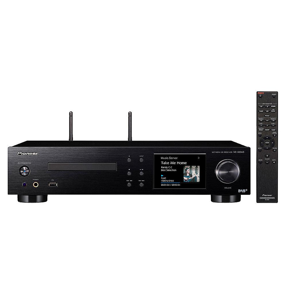 Pioneer NC-50DAB Netzwerkspieler, CD, DAB , Verstärker, Multi-Room schwarz